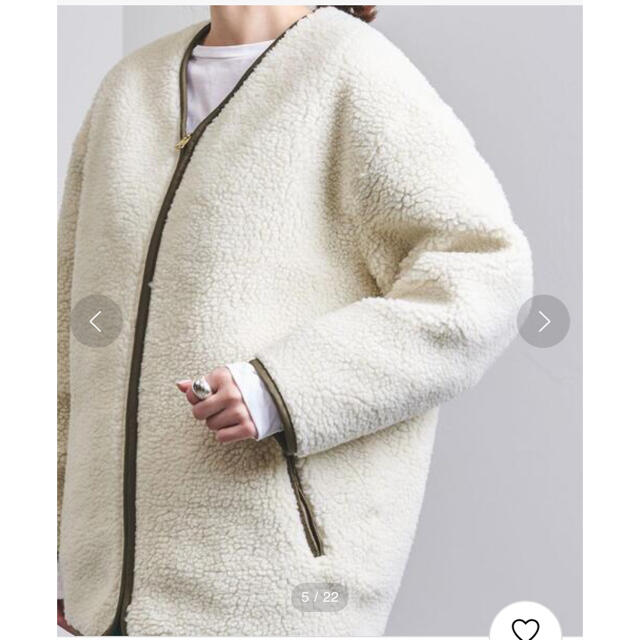 UNITED ARROWS - ボアリバーシブルブルゾン の通販 by レン