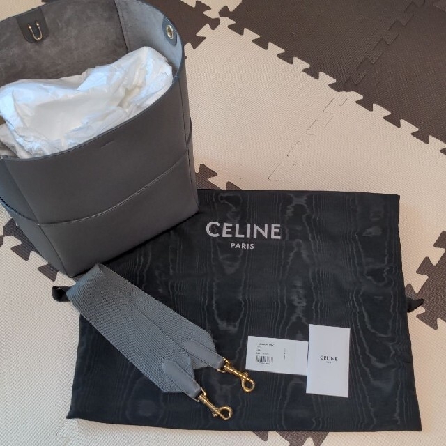 限定製作】 celine - CELINE セリーヌ サングルバケット ラージ