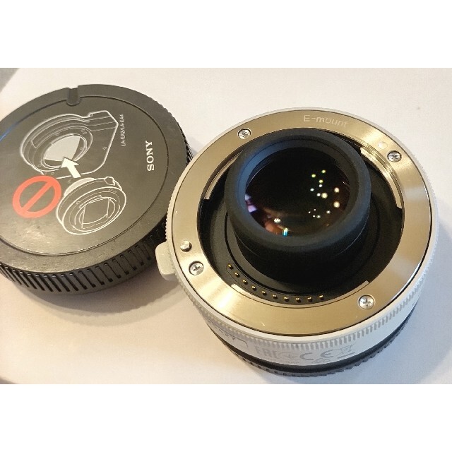 SONY(ソニー)のSEL14TC ソニー Eマウント用 1.4X テレコンバーター Sony スマホ/家電/カメラのカメラ(レンズ(単焦点))の商品写真