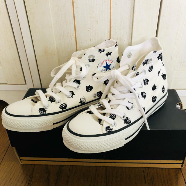 CONVERSE - にゃー×コンバース オールスター ハイカットの通販 by YUMI