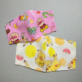 アンパンマン(アンパンマン)のchocola様　専用　アンパンマン　ポケモン　インナーマスク　子供用(外出用品)