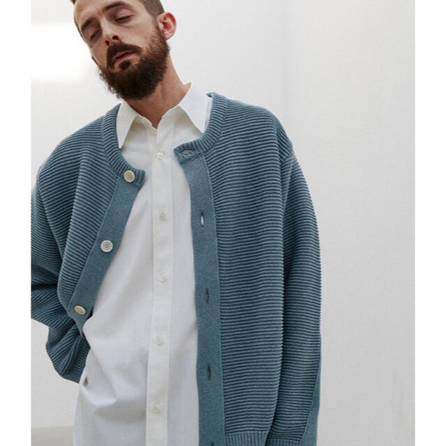 トップスLIDNM LOOP YARN WIDE CARDIGAN