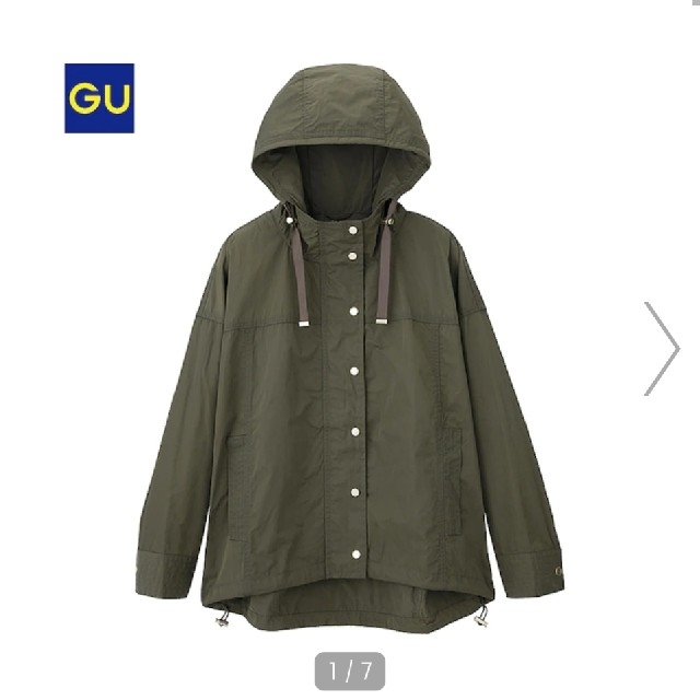 GU(ジーユー)のgu マウンテンパーカJN レディースのジャケット/アウター(ミリタリージャケット)の商品写真
