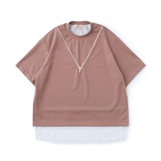 ステュディオス(STUDIOUS)のCULLNI 20SS EX.NECK ZIP PO (Tシャツ/カットソー(半袖/袖なし))