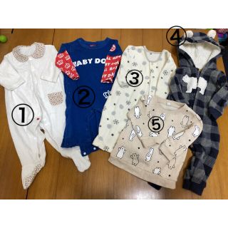 カーターズ(carter's)の70センチ　秋冬服　まとめ売り(カバーオール)