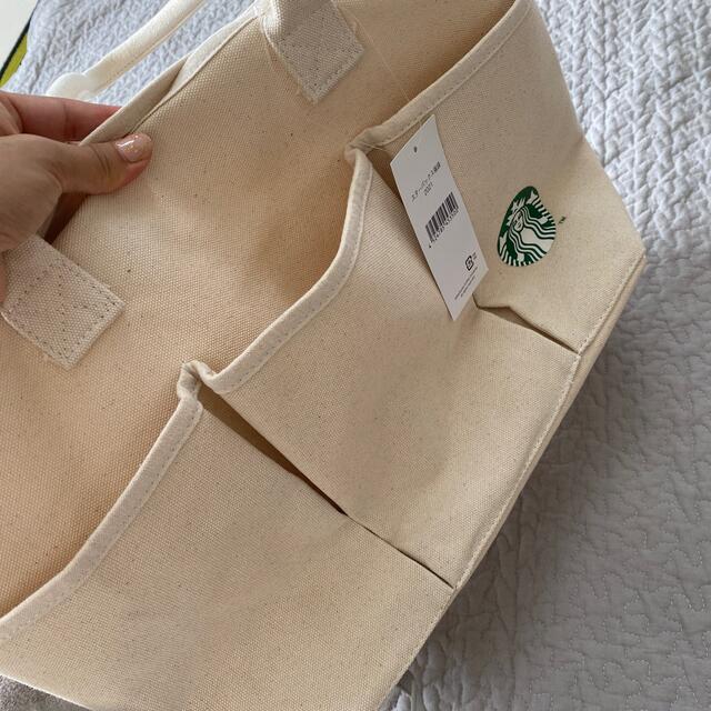 Starbucks Coffee(スターバックスコーヒー)のスタバ　トートバッグ　スターバックストートバッグ レディースのバッグ(トートバッグ)の商品写真