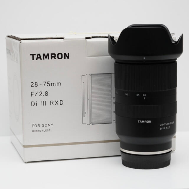 TAMRON(タムロン)のTAMRON 28-75mm f2.8 DIiii RXD スマホ/家電/カメラのカメラ(レンズ(ズーム))の商品写真