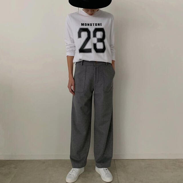 専用　未使用　yonfa  wool wide pants  ウールワイドパンツレディース