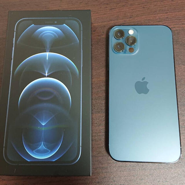 iPhone 12 pro パシフィックブルー 128GB- iPhone 12 pro パシフィックブルー 128GB-