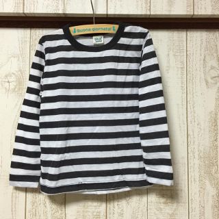 スキップランド(Skip Land)の白黒ボーダー☆110cm(Tシャツ/カットソー)