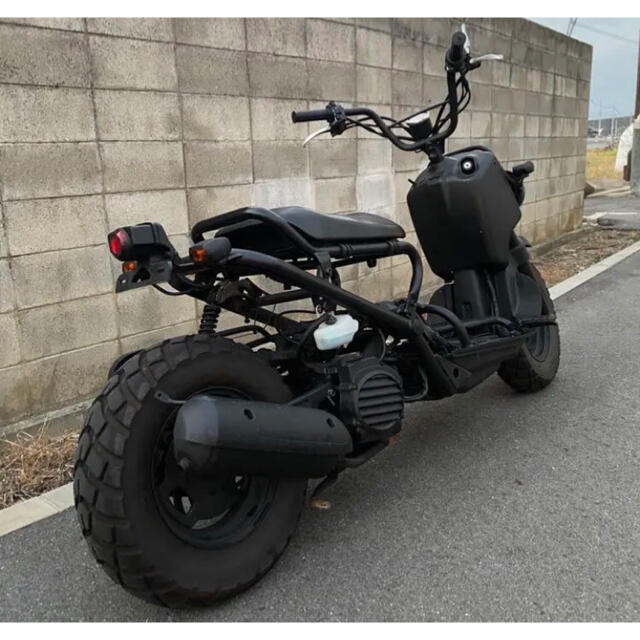 ホンダズーマー.キャブ車両モデル.マットブラック仕様.カスタム車両