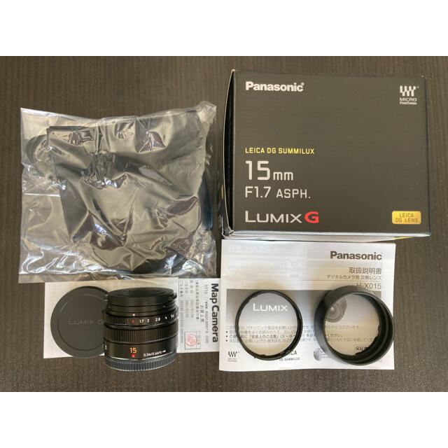 Panasonic LEICA 15mm 2021年7月購入マップカメラ保証付