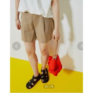 トゥデイフル(TODAYFUL)の専用★アンティローザホリデー　キュロットパンツ　ベージュ(カジュアルパンツ)