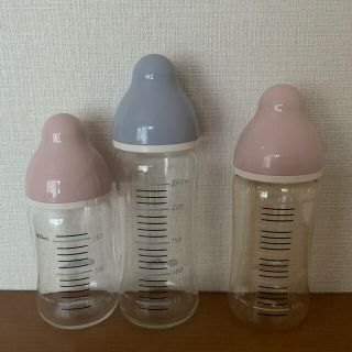 哺乳瓶3本セット/チュチュベビー(哺乳ビン)