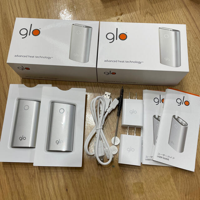 glo(グロー)の新品未使用 グロー シルバー 2セット メンズのファッション小物(タバコグッズ)の商品写真