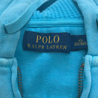 ポロラルフローレン(POLO RALPH LAUREN)のポロ　ラルフローレン　パーカー　155 XS ブルー　青(パーカー)