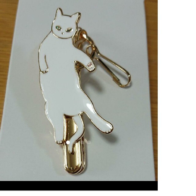 FELISSIMO(フェリシモ)のキークリップ　フェリシモ　猫 レディースのファッション小物(キーホルダー)の商品写真