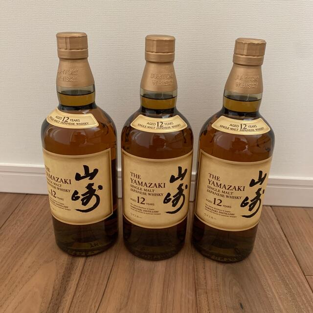 サントリー 山崎12年 3本セット食品/飲料/酒