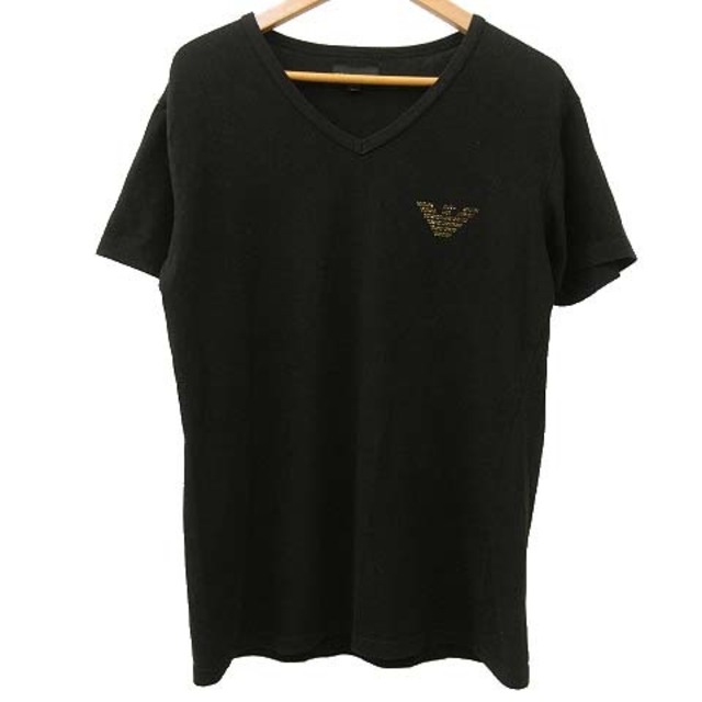 Emporio Armani(エンポリオアルマーニ)のEMPORIO ARMANI EA7 Tシャツ 半袖 ロゴ XL 黒 ブラック メンズのトップス(Tシャツ/カットソー(半袖/袖なし))の商品写真