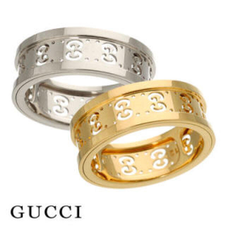 グッチ(Gucci)のGUCCIアイコンリングPG(アイコントワールリング#11号)(リング(指輪))