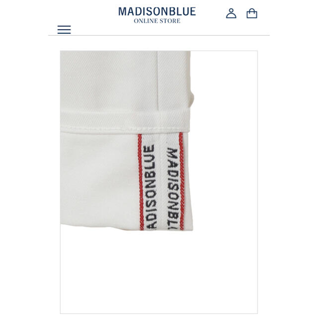 MADISONBLUE(マディソンブルー)の※エ・トワ様専用 美品 MADISONBLUE  ホワイトデニム  レディースのパンツ(デニム/ジーンズ)の商品写真