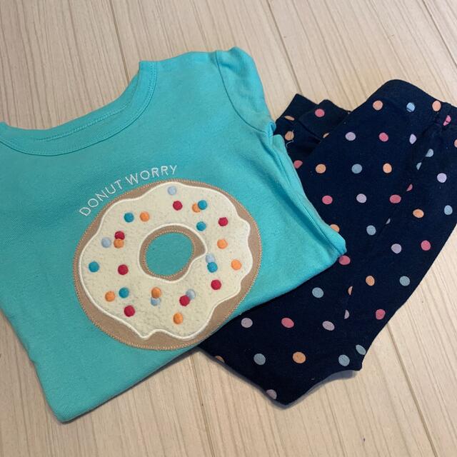 babyGAP(ベビーギャップ)のGAP 長袖パジャマ3着セット キッズ/ベビー/マタニティのキッズ服女の子用(90cm~)(パジャマ)の商品写真