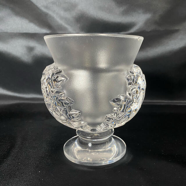 ○ ラリック LALIQUE 高級　フラワーベース サンクルー 花瓶