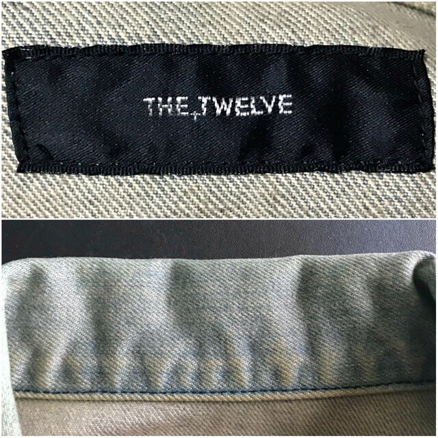 THE TWELVE(ザトゥエルヴ)のナベ様専用　2品分　ど　こちらとトルネードレザージャケット メンズのジャケット/アウター(Gジャン/デニムジャケット)の商品写真