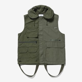 ダブルタップス(W)taps)の21AW WTAPS TRADER VEST リップストップ カモフラージュ(ベスト)