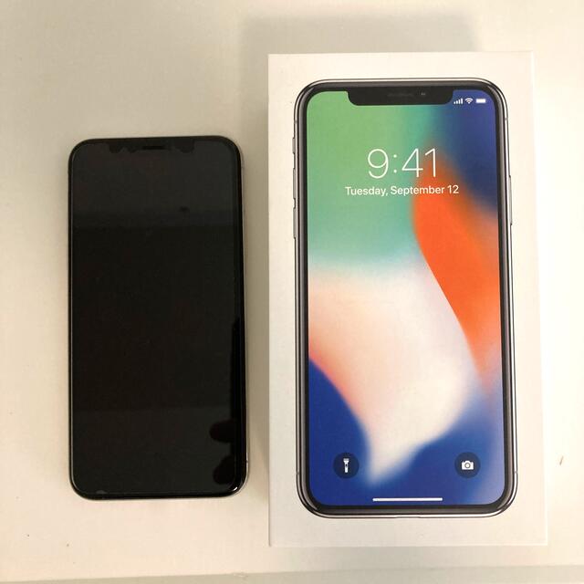 Apple(アップル)のiPhone X 256G スマホ/家電/カメラのスマートフォン/携帯電話(スマートフォン本体)の商品写真