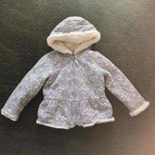 ネクスト(NEXT)の美品☆おまけつき☆NEXT内側ファーアウターコート☆女の子110cm4-5歳(コート)