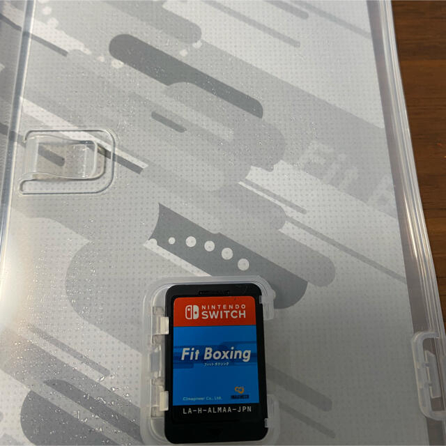 Fit Boxing Switch エンタメ/ホビーのゲームソフト/ゲーム機本体(家庭用ゲームソフト)の商品写真