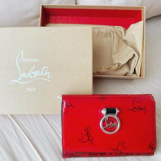 クリスチャンルブタン(Christian Louboutin)のルブタン 三つ折り財布 パテント(財布)