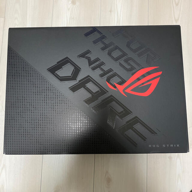 ASUS(エイスース)のROG Strix SCAR 15 G533QS RTX 3080 新品未開封 スマホ/家電/カメラのPC/タブレット(ノートPC)の商品写真