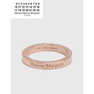 マルタンマルジェラ(Maison Martin Margiela)のMAISON MARGIELA ロゴ スリム リング(リング(指輪))