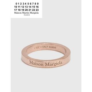 マルタンマルジェラ(Maison Martin Margiela)のMAISON MARGIELA ロゴ スリム リング(リング(指輪))