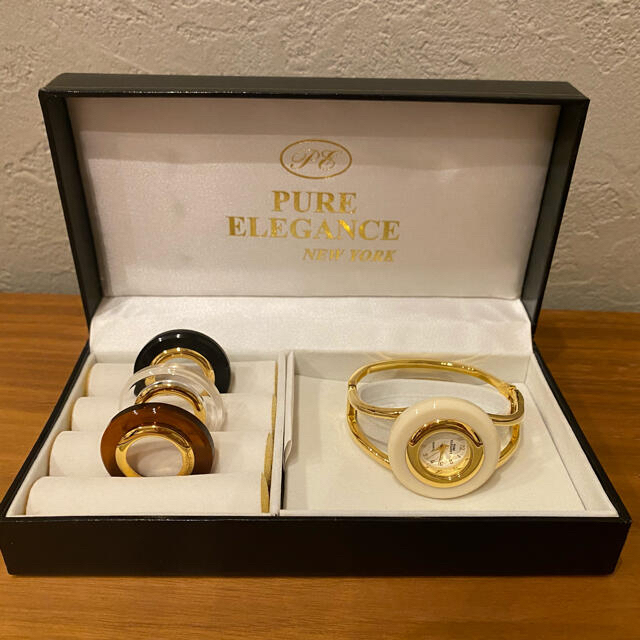 【未使用】腕時計pure elegance レディースのファッション小物(腕時計)の商品写真