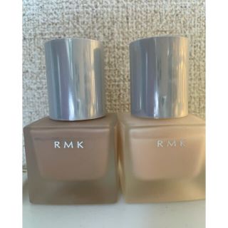 アールエムケー(RMK)のRMKリクイドファンデーション102 ☆メイクアップベース(ファンデーション)