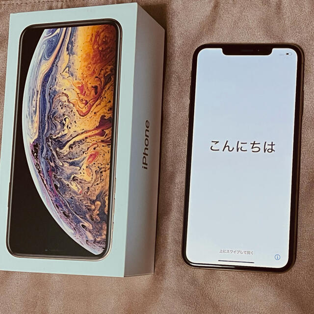 iPhone(アイフォーン)のiPhoneXS Max64GB SIMフリー スマホ/家電/カメラのスマートフォン/携帯電話(スマートフォン本体)の商品写真