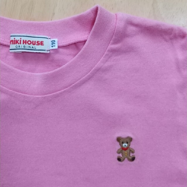 mikihouse(ミキハウス)のMIKI HOUSE110長袖T キッズ/ベビー/マタニティのキッズ服女の子用(90cm~)(Tシャツ/カットソー)の商品写真