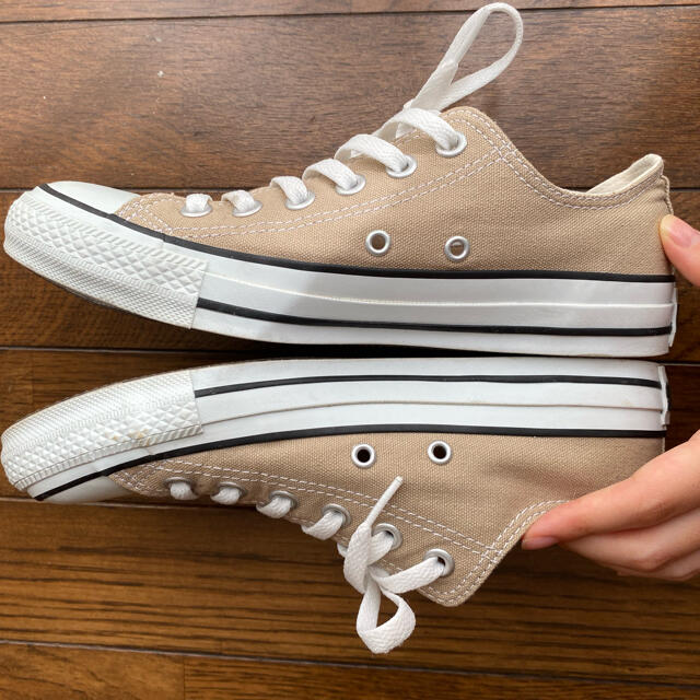 CONVERSE(コンバース)のコンバース・ベージュ 24.0 レディースの靴/シューズ(スニーカー)の商品写真