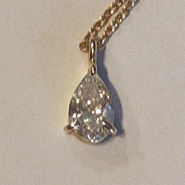 ダイヤモンド by ちょこ's shop｜ラクマ ネックレス ペアシェイプの通販 低価大得価