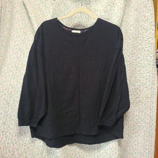 ハートマーケット(Heart Market)のハトマ　黒長袖Tシャツ(フリー)(Tシャツ(長袖/七分))