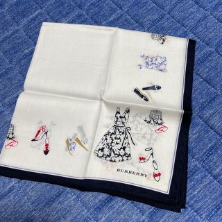 バーバリー(BURBERRY)の⭐️再値下げ⭐️新品⭐️バーバリー　ハンカチ　女の子柄(ハンカチ)