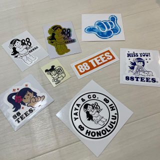 エイティーエイティーズ(88TEES)の88TEES★ステッカー8枚(シール)