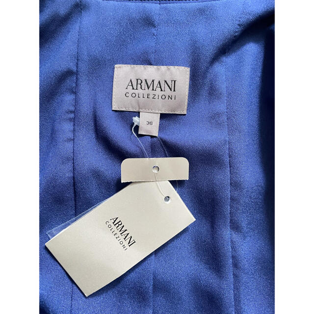 ARMANI COLLEZIONI(アルマーニ コレツィオーニ)のアルマーニコルツォーニ　ジャケット レディースのジャケット/アウター(ノーカラージャケット)の商品写真