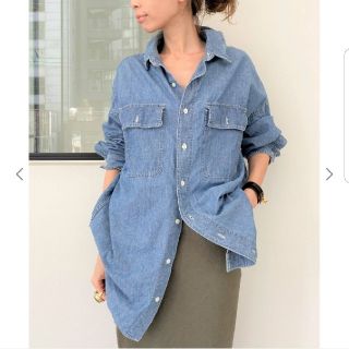 アパルトモンドゥーズィエムクラス(L'Appartement DEUXIEME CLASSE)の【REMI RELIEF/レミレリーフ】Chambray シャツ(シャツ/ブラウス(長袖/七分))