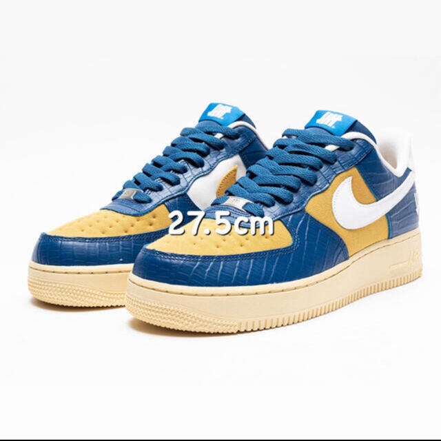 NIKE air force 1 × undefeated 27.5cm