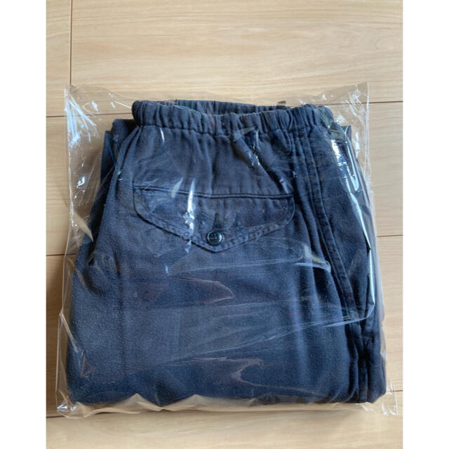 COMOLI(コモリ)のcomoli シルクネル　ドローストリングパンツ　ウールシルク メンズのパンツ(その他)の商品写真