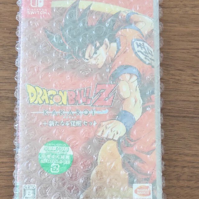 Nintendo Switch(ニンテンドースイッチ)のドラゴンボールZ KAKAROT＋新たなる覚醒セット Switch エンタメ/ホビーのゲームソフト/ゲーム機本体(家庭用ゲームソフト)の商品写真